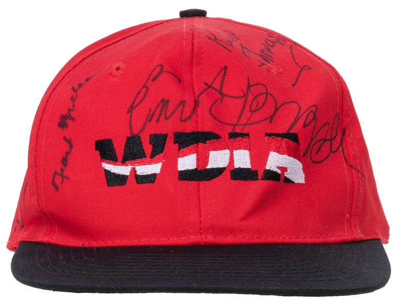  KING, B. B. (b. 1925-2015). Signed hat for WDIA radio. Memp...