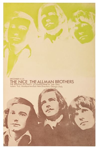  “The Nice / The Allman Brothers the Boston Tea Party…” [Bos...