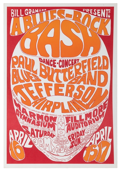  “Bill Graham Presents a Blues-Rock Bash Dance-Concert Paul ...