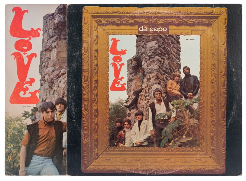  Two LOVE Records. Elektra Records: LOVE featuring Arthur Le...