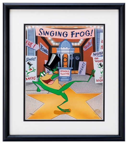  [WARNER BROTHERS STUDIOS]. “Classic Michigan J. Frog” Limit...