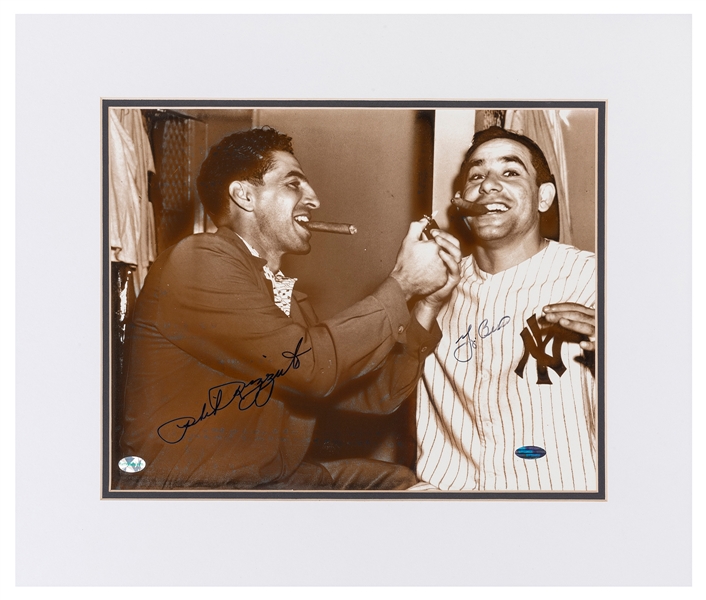  RIZZUTO, Phil (b. 1917-2007) and BERRA, Lawrence Peter “Yog...