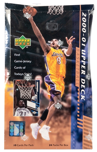  2000-01 Upper Deck Basketball Card Box. Carlsbad: The Upper...