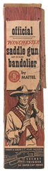  Mattel Official Winchester Saddle Gun with 32-bullet bandol...
