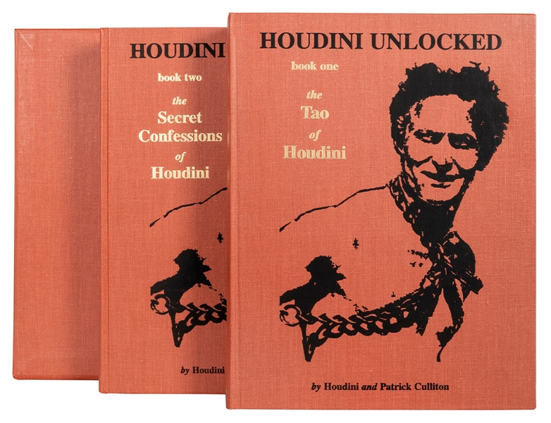 CULLITON, Patrick (b. 1944). Houdini Unlocked. Los Angeles:...