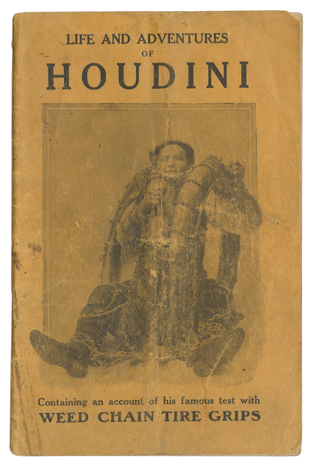 Lot Detail Houdini Harry Erik Weisz 1874 1926 Life And Adventur