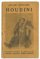  HOUDINI, Harry (Erik Weisz, 1874 – 1926). Life and Adventur...