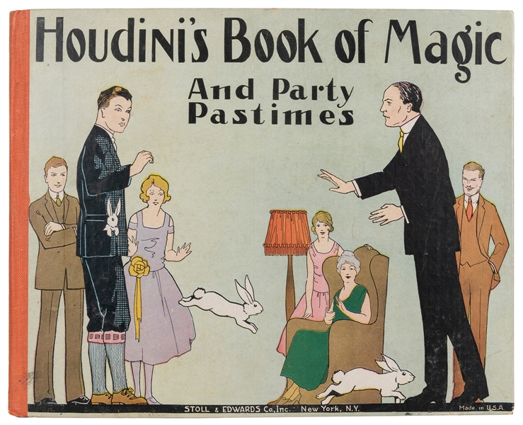  [HOUDINI, Harry (Erik Weisz, 1874 – 1926).] Houdini’s Book ...