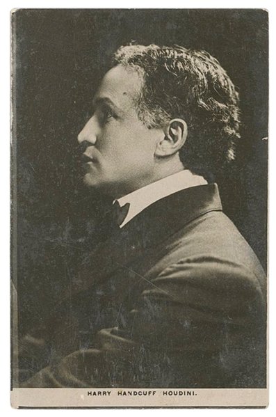  HOUDINI, Harry (Erik Weisz, 1874 – 1926). Photographic Houd...