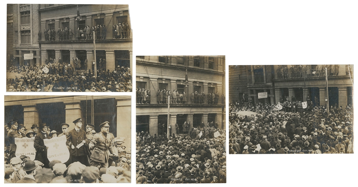  HOUDINI, Harry (Erik Weisz, 1874 – 1926). Four Photographs ...