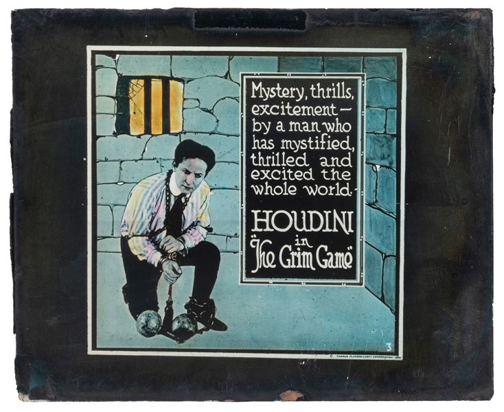  HOUDINI, Harry (Erik Weisz, 1874 – 1926). Houdini Grim Game...