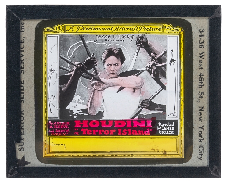  HOUDINI, Harry (Erik Weisz, 1874 – 1926). Houdini Terror Is...