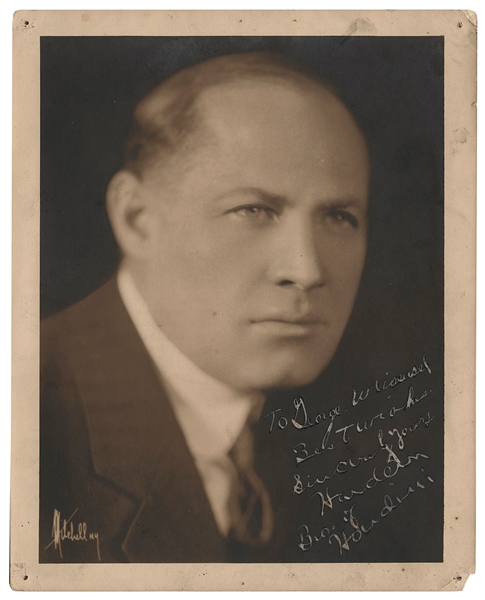  HARDEEN (Theo. Weiss, 1876 – 1945). Signed Bust Portrait of...