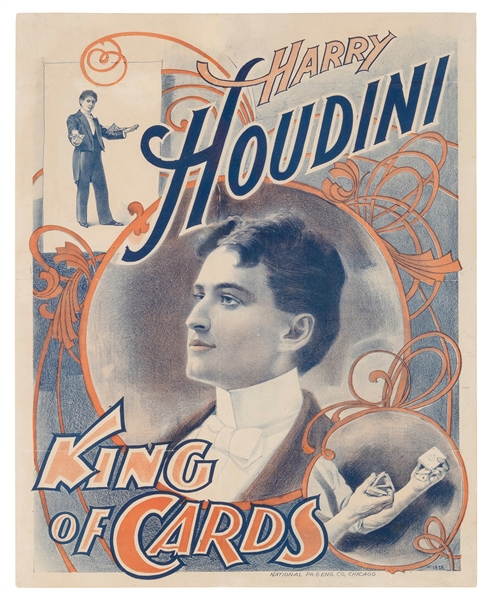  HOUDINI, Harry (Erik Weisz, 1874 – 1926). Harry Houdini. Ki...
