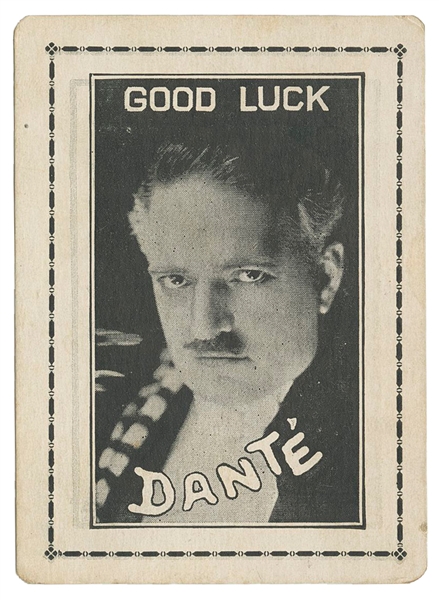  DANTE (Harry August Jansen, 1883 – 1955). Dante Good Luck /...