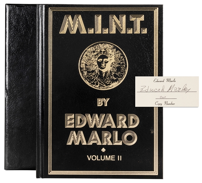  MARLO, Edward (1913-1991). M.I.N.T Volume II. Tahoma: L & L...