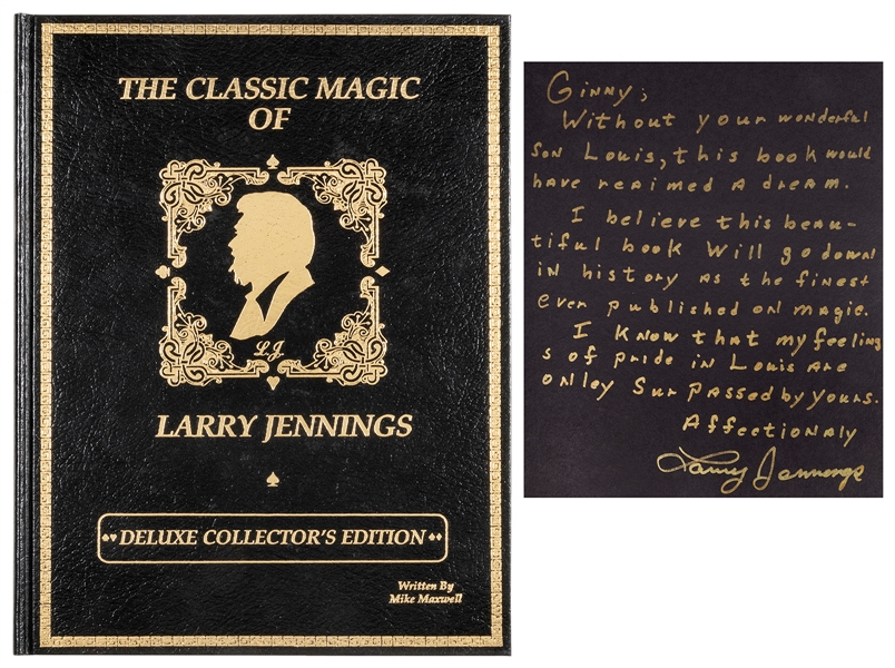  MAXWELL, Mike. The Classic Magic of Larry Jennings. Tahoma:...