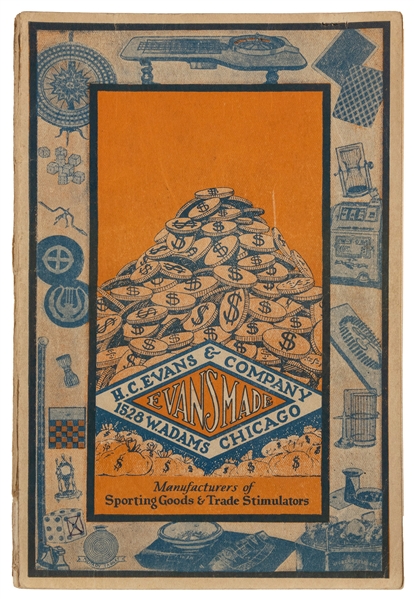  H.C. Evans Gambling Supply Catalog. Chicago, 1929. First ed...