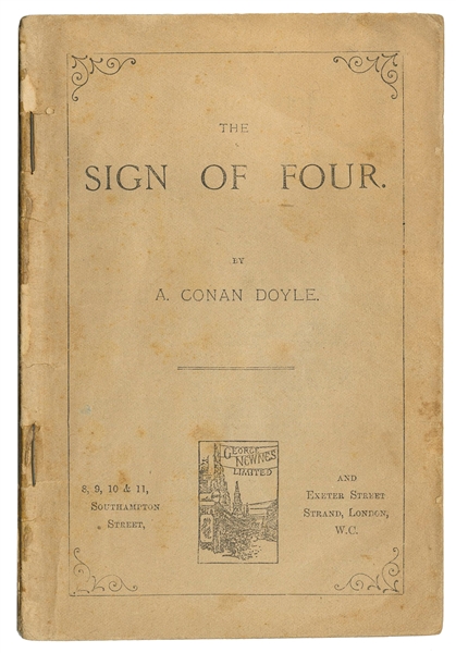  DOYLE, Arthur Conan (1859-1930). The Sign of Four. London: ...