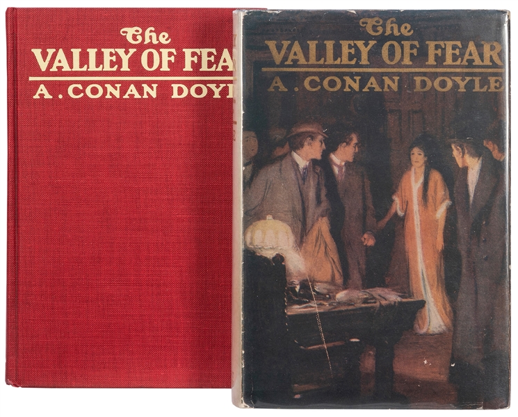  DOYLE, Arthur Conan (1859-1930). The Valley of Fear. New Yo...