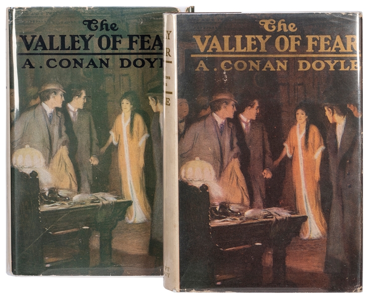  DOYLE, Arthur Conan (1859-1930). The Valley of Fear. New Yo...