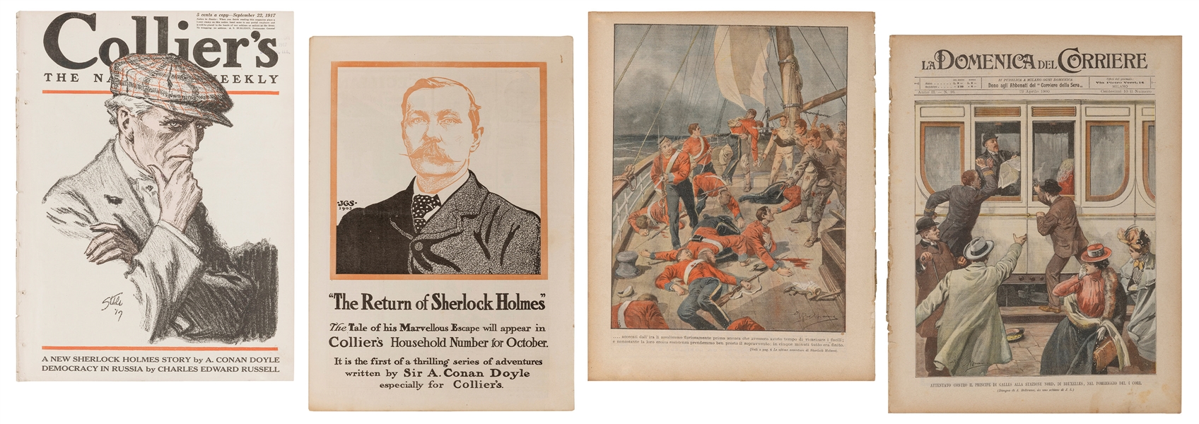  DOYLE, Arthur Conan (1859-1930). A pair of Holmes Stories i...