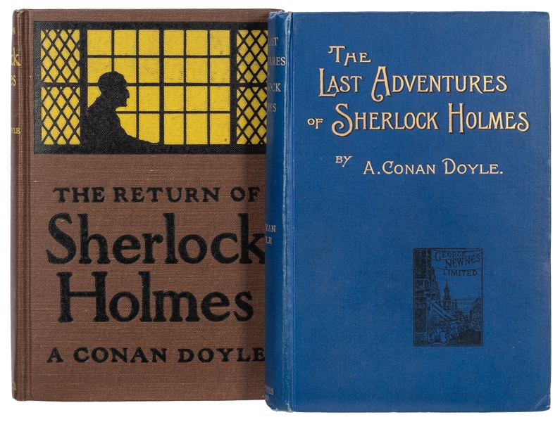  DOYLE, Arthur Conan (1859-1930). A pair of uncommon later e...