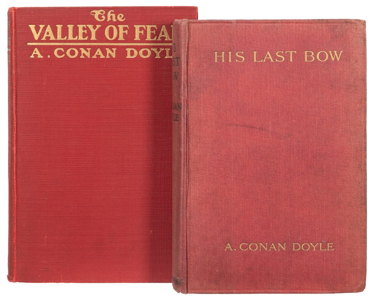  DOYLE, Arthur Conan (1859-1930). A pair of first editions, ...