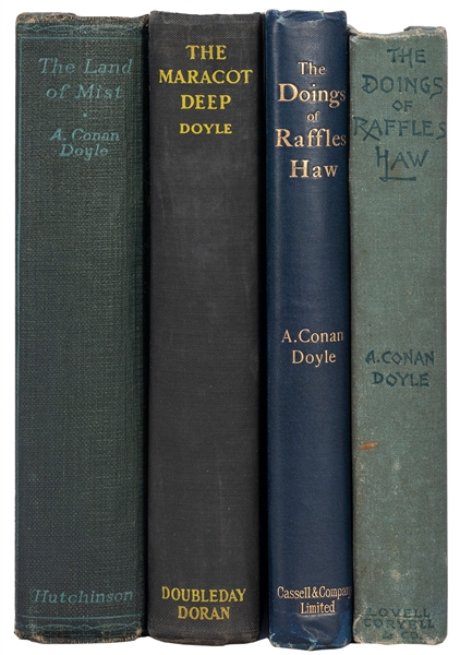  DOYLE, Arthur Conan (1859-1930). A group of 4 first edition...