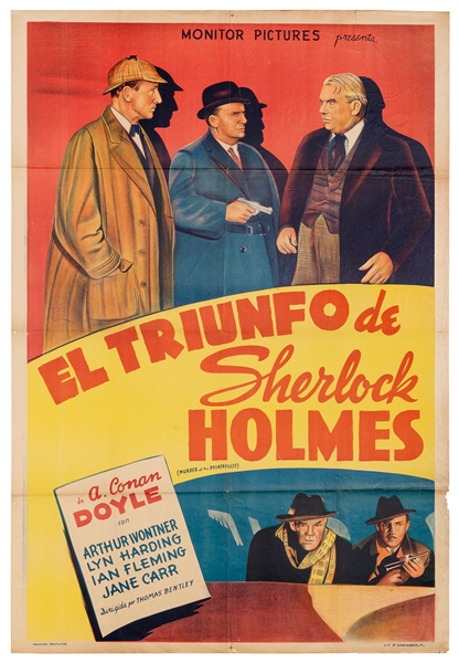  El Triunfo de Sherlock Holmes. [Argentina: Industria Argent...