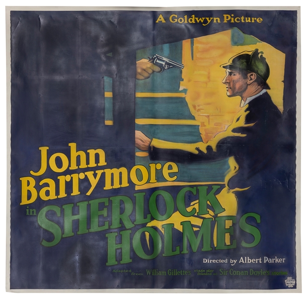  John Barrymore in Sherlock Holmes. New York: J. H. Tooker P...