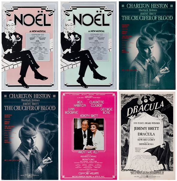  A group of 7 theatrical posters for American stage producti...