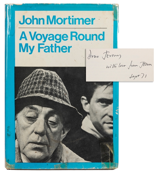  MORTIMER, John (1923-2009). A Voyage Round My Father. Londo...