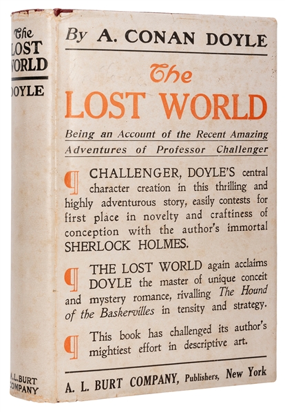  DOYLE, Arthur Conan (1859-1930). The Lost World. New York: ...