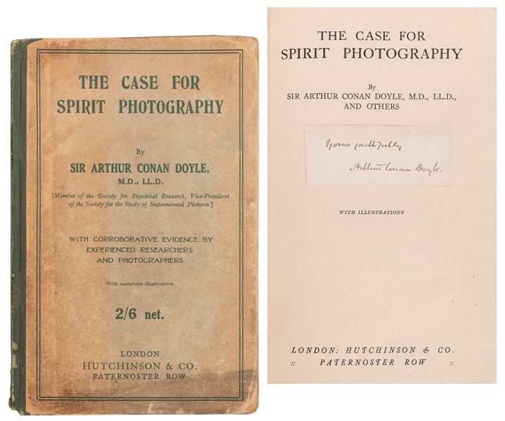  DOYLE, Arthur Conan (1859-1930). The Case for Spirit Photog...