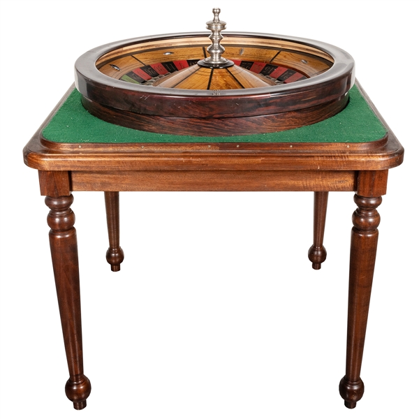  Gaffed Roulette Wheel. Chicago: A. Ball & Bro. Makers, ca. ...
