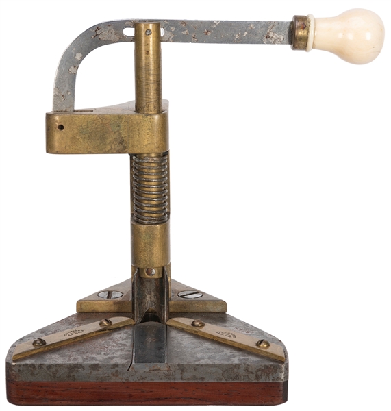  Will & Finck Brass & Steel Corner Rounder with Handle. San ...