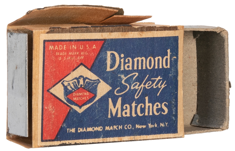  Cheating Match Box with Mirror. American, [n.d.]. An appare...