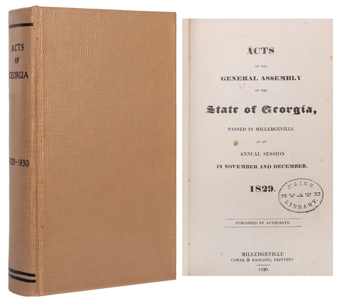  [GAMBLING]. Acts of the General Assembly of the State of Ge...