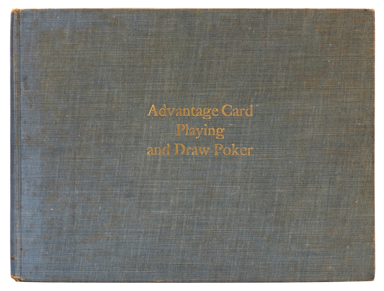  RITTER, F. R. Combined Treatise on Advantage Card Playing a...