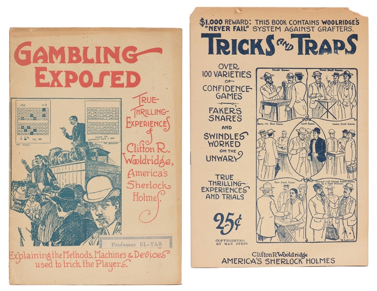  WOOLDRIDGE, Clifton L. (1854-1933). Gambling Exposed: Expla...