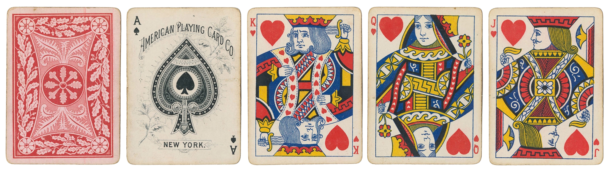  American Playing Card Co. Playing Cards. New York, ca. 1870...