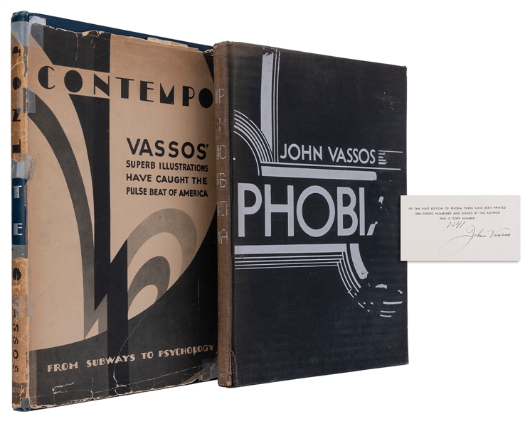  [DISORDERS]. VASSOS, John (1898-1985). Phobia. New York: Co...