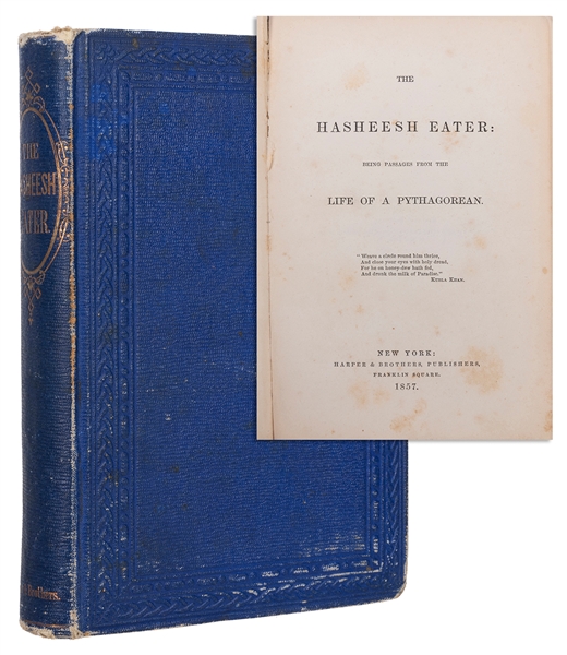  [LUDLOW, Fitz Hugh (1836-1870)]. The Hasheesh Eater: Being ...