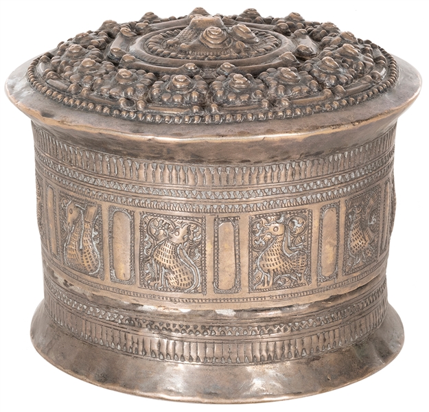  Opium box with pull-off lid. [China or Thailand (?), ca. 18...