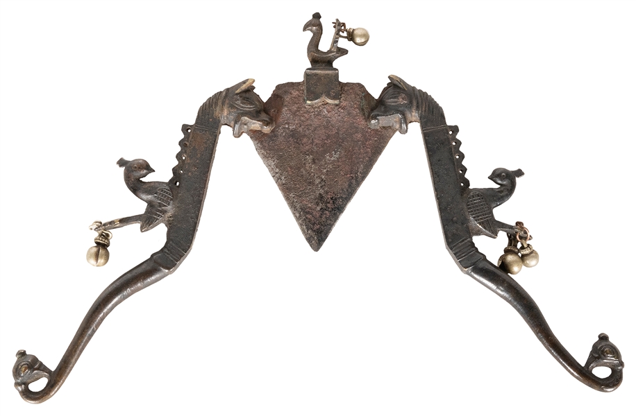  Opium cutter with 2 dragon figures and 3 ornamental birds. ...