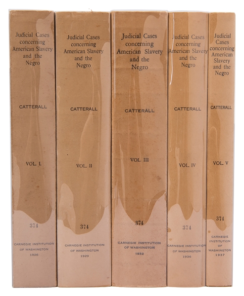  CATTERALL, Helen Tunnicliff (1870-1933), editor. Judicial C...