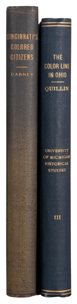  DABNEY, Wendell P. (1865-1952). Cincinnati’s Colored Citize...
