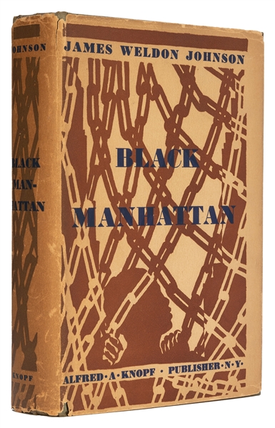  JOHNSON, James Weldon (1871-1938). Black Manhattan. New Yor...