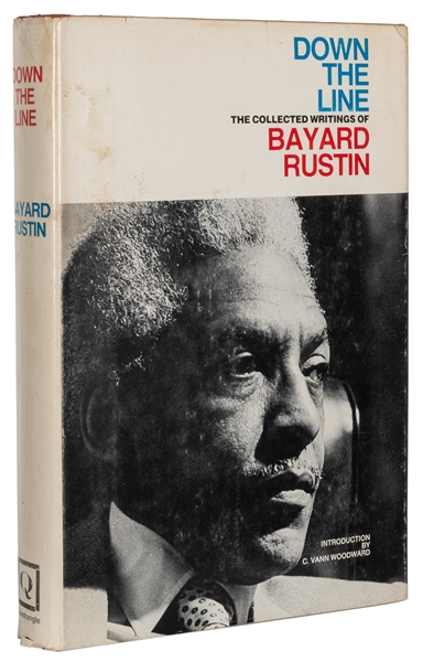  RUSTIN, Bayard (1912-1987). Down the Line: The Collected Wr...